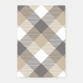 Geometrische vierkant Abstractie 2 Post-it® Notes (Voorkant)