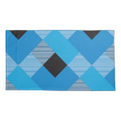 Geometrische vierkant Abstractie 3 Kussensloop (Achterkant)