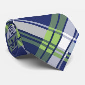 Geometrische vierkant Abstractie 5 Stropdas (Opgerold)