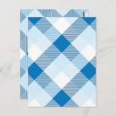 Geometrische vierkant Abstractie 6 Briefkaart (Voorkant / Achterkant)