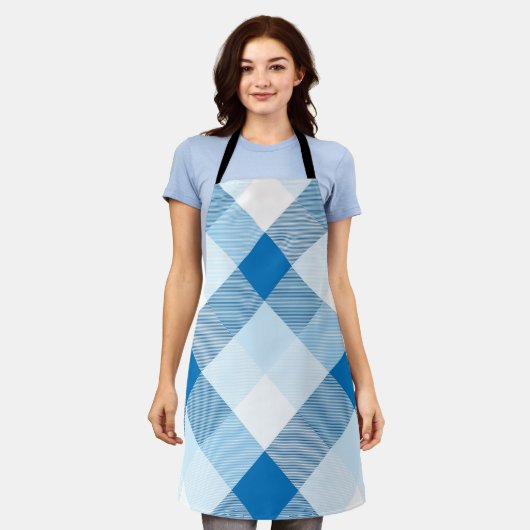 Geometrische vierkant Abstractie 6 Schort (Gedragen)