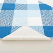 Geometrische vierkant Abstractie 6 Sherpa Deken (3/4)