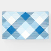 Geometrische vierkant Abstractie 6 Spandoek (Horizontaal)