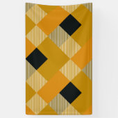 Geometrische vierkant Abstractie 9 Spandoek (Verticaal)