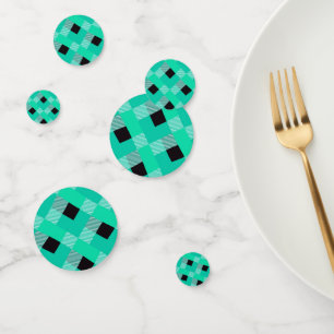 Geometrische vierkant afwijking 10 confetti