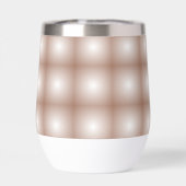 Geometrische vierkanten met Mocha Mousse Gradient  (Achterkant)