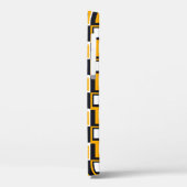 Geometrische vierkanten: naadloze afdrukken Case-Mate iPhone case (Achterkant / Links)