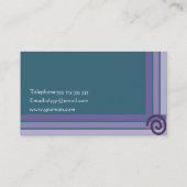 Geometrische Visitekaartjes (Achterkant)