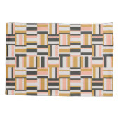 Geometrische vorm Patroon Kussensloop (Achterkant-Links)