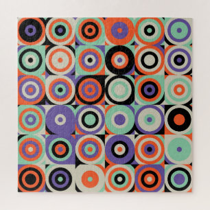 Geometrische vormen, Abstract ontwerp. Legpuzzel