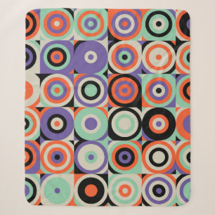 Geometrische vormen, Abstract ontwerp. Sherpa Deken