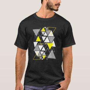 Geometrische vormen Abstracte driehoeken T-shirt