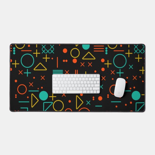 Geometrische vormen bureaumat (Keyboard & Muis)