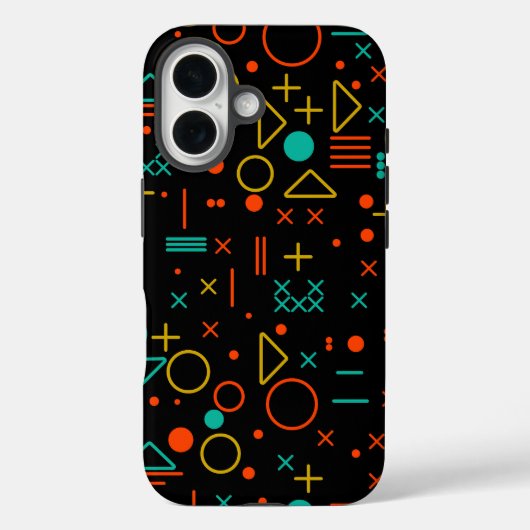 Geometrische vormen Case-Mate iPhone case (Achterkant)