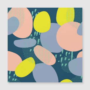 Geometrische vormen: kleurrijke Memphis stijl