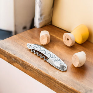 Geometrische vormen naadloos patroon kurkentrekker