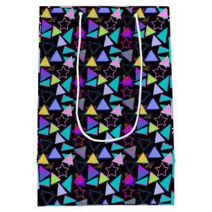 Geometrische vormen Patroon stijl 01.BWX4 Medium Cadeauzakje