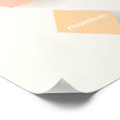 Geometrische vormen poster (Hoek)