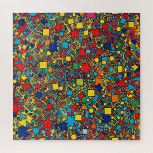 Geometrische vormen Puzzel