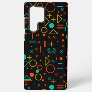 Geometrische vormen samsung galaxy hoesje