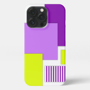 Geometrische vormen van veelkleurig papier iPhone 13 pro hoesje