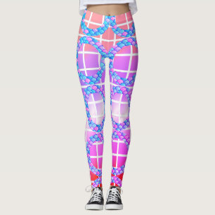 Geometrische vormen vissenhuid Legging vis, Dier