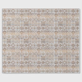 Geometrische vormgeving cadeaupapier (Vlak)