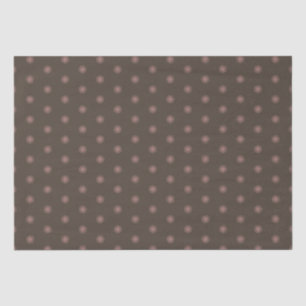Geometrische Warm Neutrals Beige Zonnen op Bruin C Tissuepapier