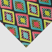 Geometrische Waterverf Diamonds Tissuepapier (Detail)