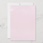 Geometrische Waterverf | Geweld formeel huwelijk Kaart (Achterkant)