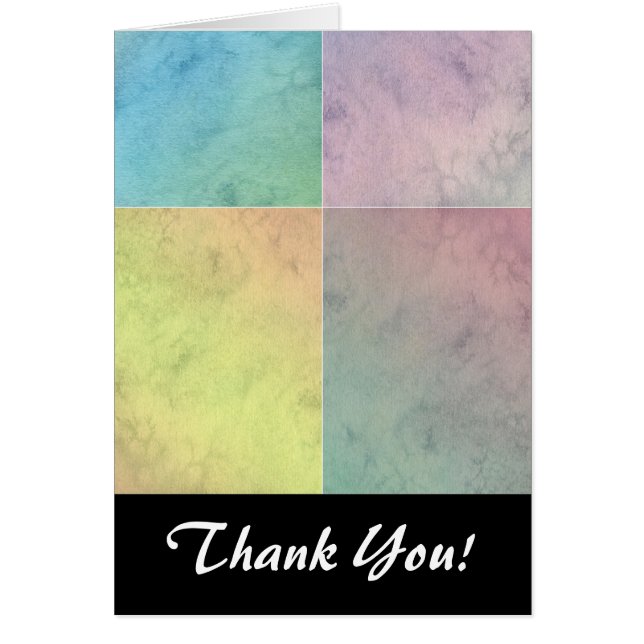 Geometrische Waterverf van pasta (Voorkant)