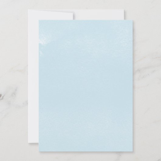 Geometrische Waterverf Zilvermonogram Weddenschap Kaart (Achterkant)