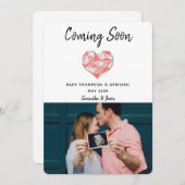 Geometrische Waterverf Zwangerschap Zwangerschap A (Voorkant / Achterkant)