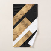 Geometrische weergave koper bad handdoek (Handdoek)