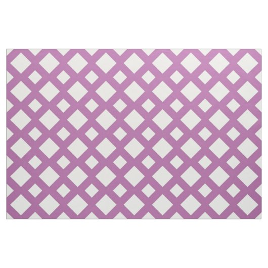 Geometrische Witte Diamanten op de Stof van de (Fat Quarter)