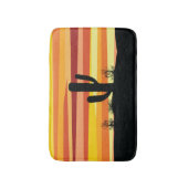 Geometrische woestijnzon badmat (Voorkant Verticaal)