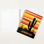Geometrische woestijnzon planner (Display)