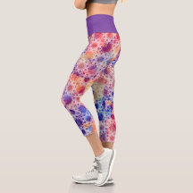 Geometrische yoga capri's van Joya Eve