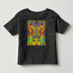 GEOMETRISCHE ZWISSELKUNDE ABSTRACT KINDER SHIRTS