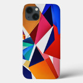Geometrisches Abstrackt Case-Mate iPhone Case (Achterkant)