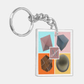 Geometrisches Gleichgewicht -  Sleutelhanger (Voorkant Links)