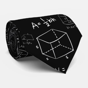 Geometry Geek & Zwart-witte stropdas