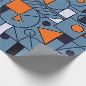 Geometry minimalistic artwork retro poster with si cadeaupapier (Hoek)