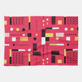 Geometry Polka Stripes Theedoek (Horizontaal)