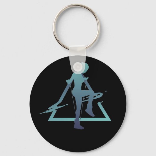 Geometry Rope Jumping Sleutelhanger (Voorkant)