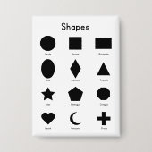 Geometry Shapes Button (Voorkant)