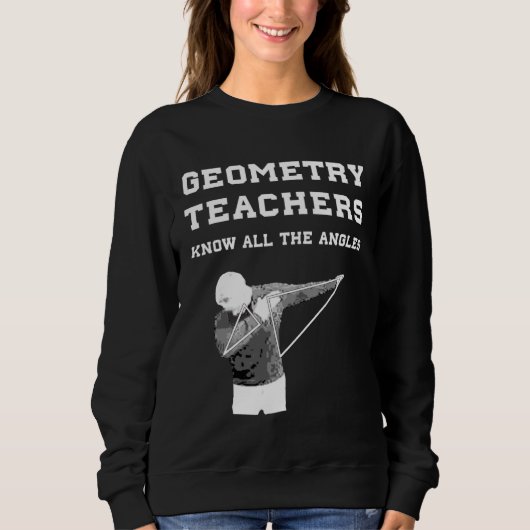 Geometry Teacher Back to School First Day Tees (Voorkant)