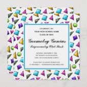 Geometry Trigonometry Genius Graduation Party Fun Kaart (Voorkant / Achterkant)