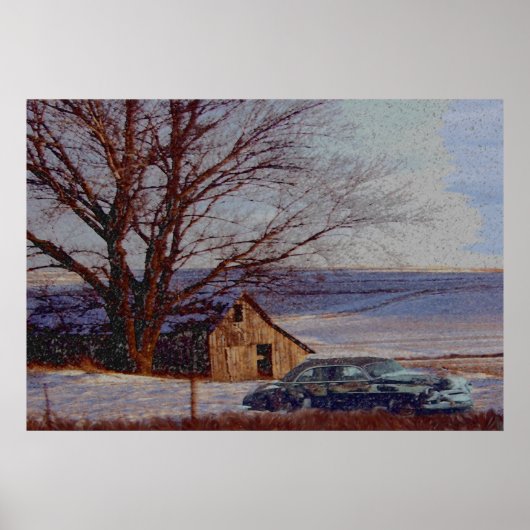 Geoogste velden poster (Voorkant)