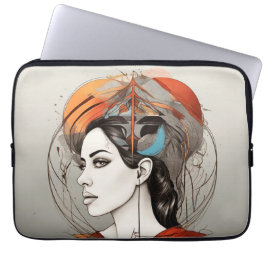 geopenbaarde schoonheid laptop sleeve